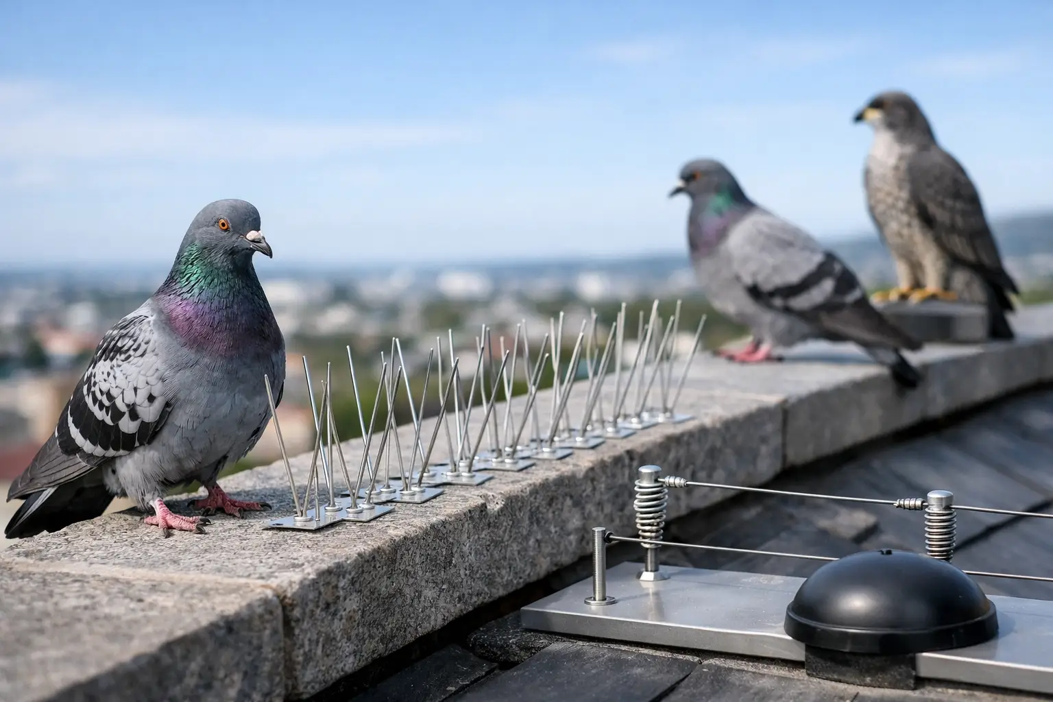 Ist Taubenabwehr tierschutzkonform erlaubt?
