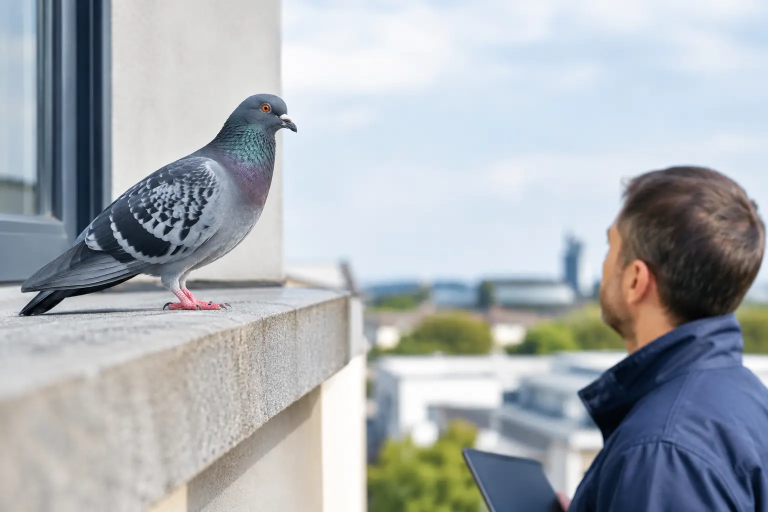 Leitfaden für Gebäudeeigentümer bei Taubenbefall