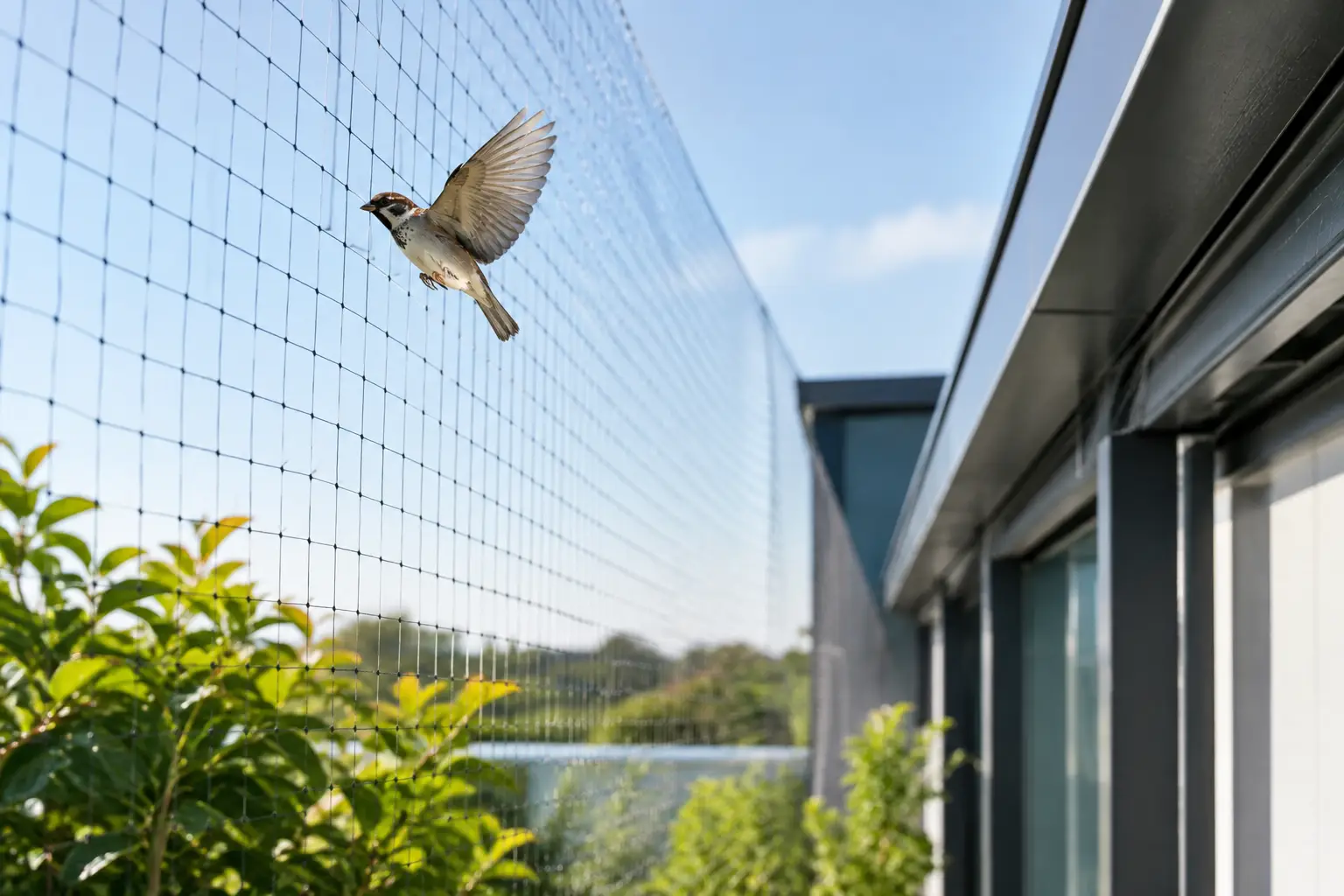Sind Vogelschutznetze genehmigungspflichtig?