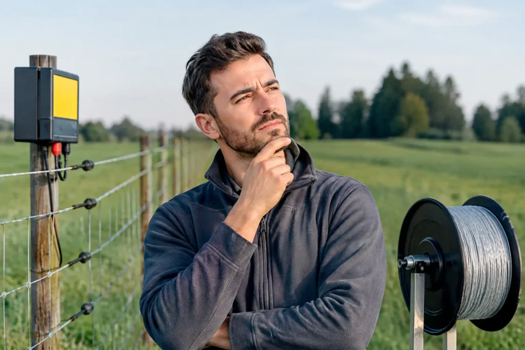 Elektrosystem oder Spanndraht auswählen?